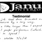 review of Janus Interiors bathroom